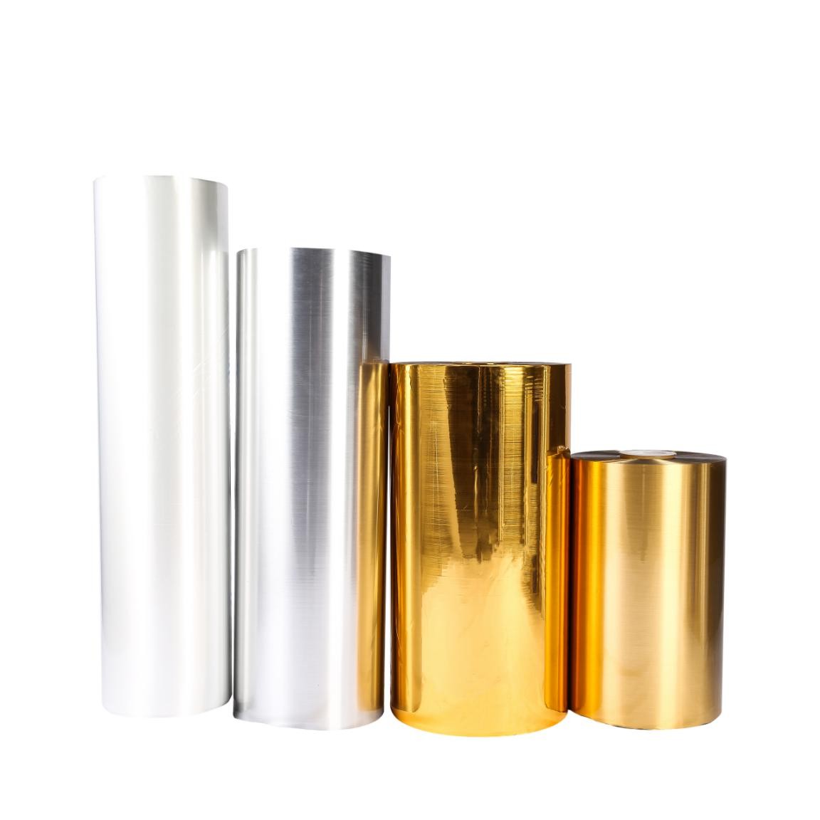 Gold/Silver PET brushed film